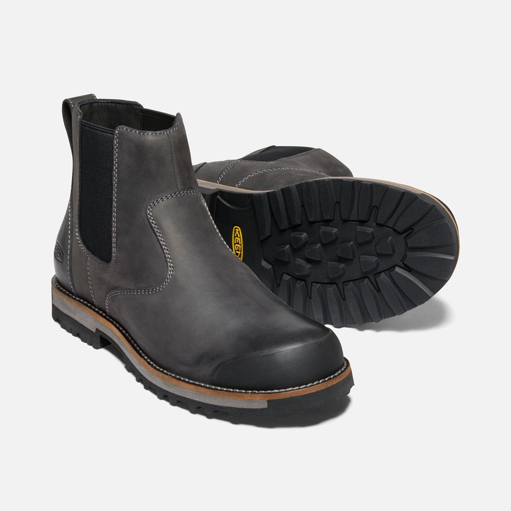 Bottes Chelsea Keen Homme Noir | The 59 Ii | NJAES-0145